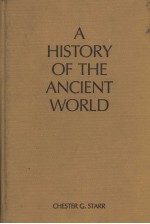 A HISTORY OF THE ANCIENT WORLD  THIRD EDITION