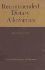 RECOMMENDED DIETARY ALLOWANCES EIGHTH EDITION