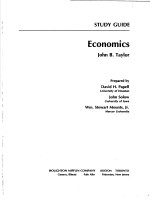 STUDY GUIDE ECONOMICS