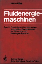 fluidenergiemaschinen Band 1