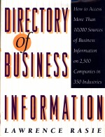 DIRECTORY OF BUSINES INFORMATION