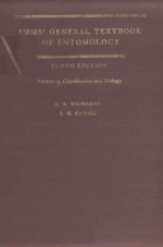 IMMS'GENERAL TEXTBOOK OF ENTOMOLOGY TENTH EDITION VOLUME 2 CLASSIFICATION AND BIOLOGY