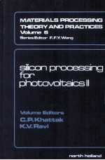 SILICON PROCESSING FOR PHOTOVOLTAICS II