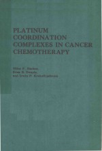 PLATINUM COORDINATION COMPLEXES IN CANCER CHEMOTHERAPY