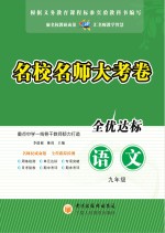 名校名师大考卷  语文  九年级