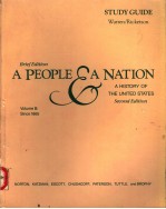 A PEOPLE AND ANATION  VOLUME B:SINCE 1865  SECOND EDITION