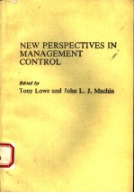 NEW PERSPECTIVES IN MANAGEMENT CONTROL