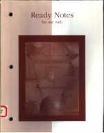 READY NOTES FOR USE WITH MICROECONOMICS  SECOND EDITION