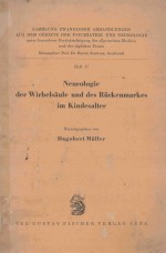 NEUROLOGIE DER WIRBELSAULE UND DES RUCKENMARKES IM KINDESALTER