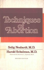 TECHNIQUES OF ABORTION SECOND EDITION