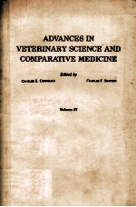 ADVANCES IN VETERINARY SCIENCE AND COMPARATIVE MEDICINE VOLUME 27