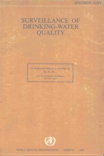 SURVEILLANCE OF DRINKING WATER QUALITY