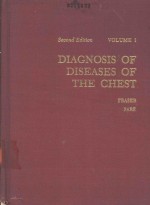 DIAGNOSIS OF DISEASES OF THE CHEST SECOND EDITION VOLUME I