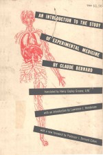 AN INTRODUCTION TO THE STUDY OF EXPERIMENTAL MEDICINE