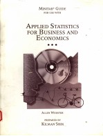 APPLIED STATISTICS FOR BUSINESS AND ECONOMICS  ALLEN WEBSTER