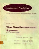 HANDBOOK OF PHYSIOLOGY SECTION 2 THE CARDIOVASCULAR SYSTEM VOLUME IV PART 2