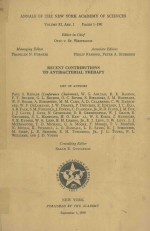 ANNALS OF THE NEW YORK ACADEMY OF SCIENCES VOLUM 82