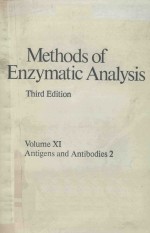 METHODS OF ENZYMATIC ANALYSIS THRID EDITION VOLUME XI