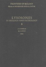 LYSOSOMES IN BIOLOGY AND PATHOLOGY 4