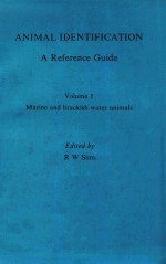 ANIMAL IDENTIFICATION A REFERENCE GUIDE VOLUME 1 MARINE AND BRACKISH WATER ANIMALS