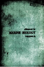 ADVANCES IN MARINE BIOLOGY VOLUME13