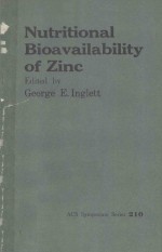 NUTRITONAL BIOAVAILABILITY OF ZINC