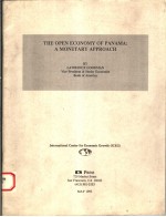 THE OPEN ECONOMY OF PANAMA:A MONETARY APPROACH