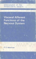 VISCERAL AFFERENT FUNCTIONS OF THE NERVOUS SYSREM