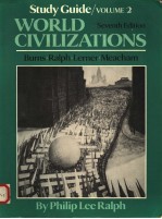 STUDY GUIDE  VOLUME 2  WORLD CIVILIZATIONS