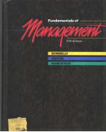 FUNDAMENTALS OF MANAGEMENT  FIFTH DEITION