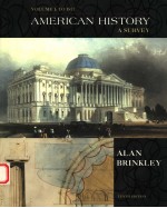 AMERICAN HISTORY A SURVEY  VOLUME 1:TO 1877