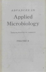 ADVANCES IN APPLIED MICROBIOLOGY VOLUME 2