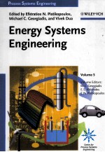 Process Systems Engineering Volume 5:Energy Systems Engineering