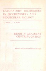 LABORATORY TECHNIQUES IN BIOCHEMISTRY AND MOLECULAR BIOLOGY