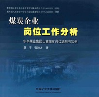 煤炭企业岗位工作分析  华亭煤业集团山寨煤矿岗位说明书实例