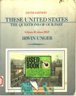 THESE UNITED STATES  THE QUESTIONS OF OURPAST  VOLUME 2:SINCE 1865  FIFTH DEITION