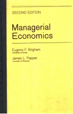 MANAGENRIAL ECONOMICS  SECOND EDITION