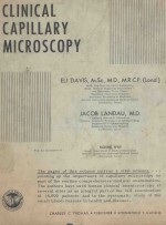 CLINICAL CAPILLARY MICROSCOPY