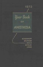 THE YEAR BOOK OF ANESTHESIA 1972