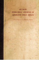 PROCEEDINGS OF CONDENSED PAPERS 6TH MIAMI INTERNATIONAL CONFERENCE ON ALTERNATIVE ENERGY SOURCES