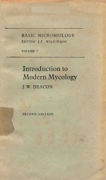 INTRODUCTION TO MODERN MYCOLOGY VOLUME 7 SECOND EDITION