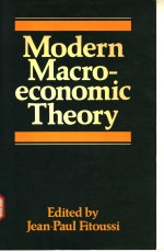 MODERN MACRO-ECONOMIC THEORY