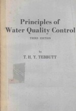 PRINCIPLES OF WATER QUALITY CONTROL THIRD EDITION