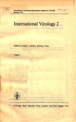 INTERNATIONAL VIROLOGY 2