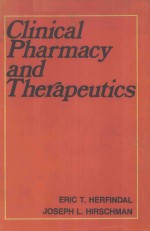 CLINICAL PHARMACY AND THERAPEUTICS