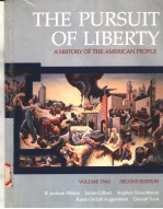 THE PURSUIT OF LIBERTY  A HISTORY OF THE AMERICAN PEOPLE  VOLUME 2  SECOND EDITION