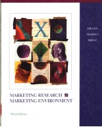 MARKETING RESEARCH MARDETING ENVIRONMENT  THIRD EDITION