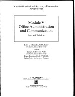 MODULE V OFFICE ADMINISTRATION AND COMMUNICATION  SECOND EDITION