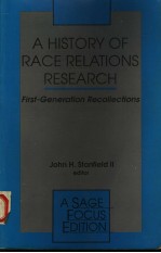 A HISTORY OF RACE RELATIONS RESEARCH