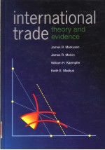 INTERNATIONAL TRADE THEORY AND EVIDENCE